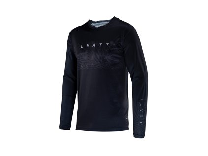 LEATT Tričko cyklistické Mtb Gravity 3.0 Jersey Black – čierna (Veľkosť M)