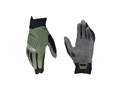 LEATT Rukavice cyklistické Mtb 2.0 Windblock Glove Spinach – zelené/čierne (Veľkosť M)