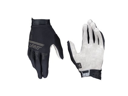LEATT Rukavice cyklistické Mtb 2.0 X-FLOW Glove Stealth – čierne (Veľkosť M)