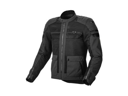 MACNA Bunda (MESH) Fluent Motorcycle Jacket Black – čierna (Veľkosť L)