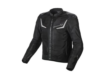 MACNA Bunda Orcano Motorcycle Jacket Black – čierna (Veľkosť M)