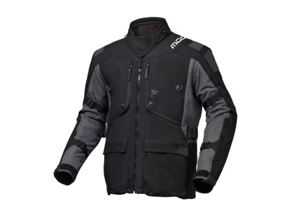 MODEKA Bunda Aeris II – čierna/tmavosivá (Veľkosť 4XL (XXXXL))