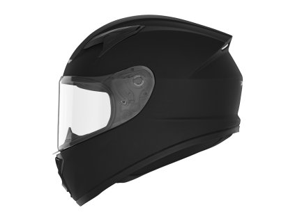 NOX Integrálna prilba (FULL FACE) N731 Kid / Junior (detská) – čierna MAT (Veľkosť L)