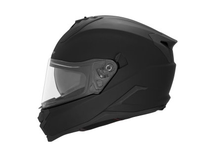 NOX Integrálna prilba (FULL FACE) so slnečnou clonou N304S Solid – čierna MAT (Veľkosť L)