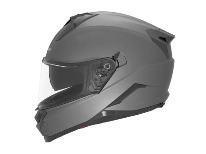 NOX Integrálna prilba (FULL FACE) so slnečnou clonou N304S Solid titánová MAT (Veľkosť L)