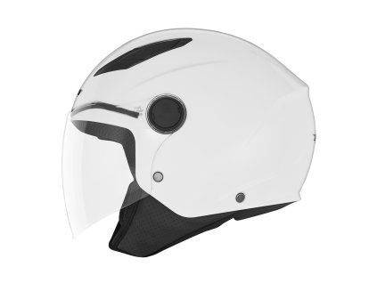 NOX Otvorená prilba Jet N710 Kid / Junior (detská) – biela lesklá (Veľkosť L)