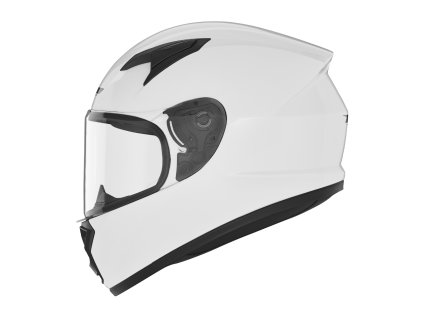 NOX Integrálna prilba (FULL FACE) N731 Kid / Junior (detská) – biela lesklá (Veľkosť L)