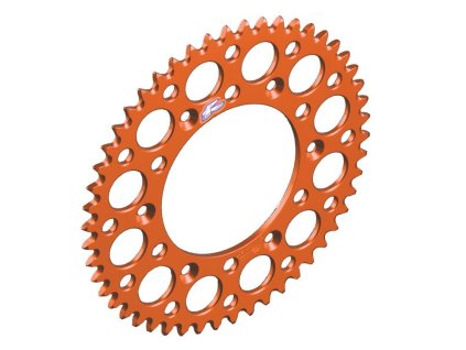 RENTHAL Zadná rozeta 224U-520 hliníková ultralight oranžová Ktm/Husqvarna/Husaberg (Počet zubov 48 zubov)