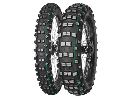 MITAS Pneumatika 90/100-21 TERRA FORCE-EF SUPER LIGHT (zelený pásik) 57R TT predná DOT 10-11/2026 (460091)
