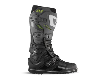 GAERNE Čižmy cross/enduro SG-22 GORE-TEX Enduro Anthracite – čierne/sivé