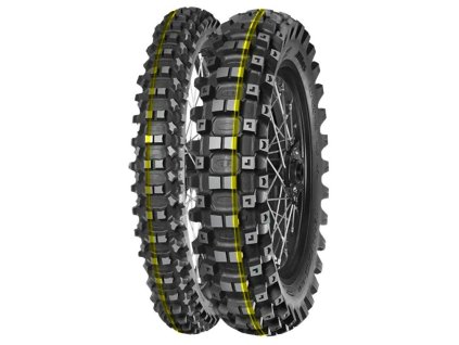 MITAS Pneumatika 120/100-18 TERRA FORCE-EX MH SUPER (žltý pásik) 68M TT zadná DOT 03/2025