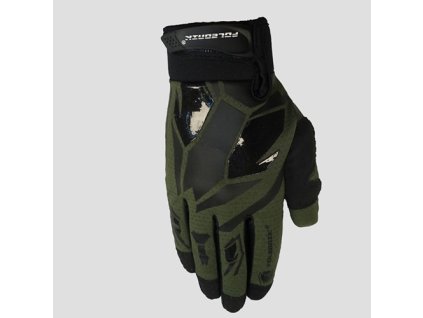 POLEDNIK Premium rukavice Cross model Hrnt Axs zelené