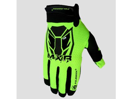 POLEDNIK Premium rukavice Cross model Hrnt Mxr žlté fluo
