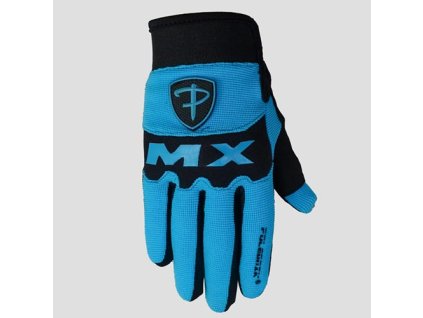 POLEDNIK Rukavice Cross model Mx Ii Baby modré veľkosť 5