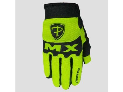 POLEDNIK Rukavice Cross model Mx Ii Baby žlté fluo