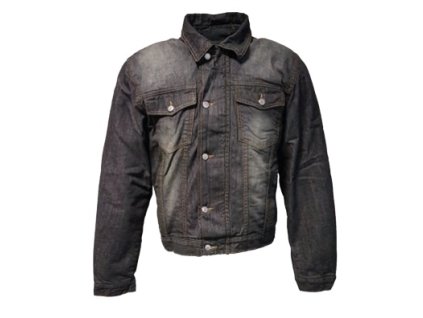 ROLEFF Bunda krátka Jeans Aramid model Ro1514 čierna veľkosť S