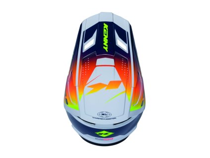 KENNY Šilt Prilby Performance ERT Navy Orange Racing (Veľkosť L/XXL)