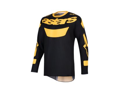 Motokrosový dres Alpinestars Racer Riway – žltá/čierna
