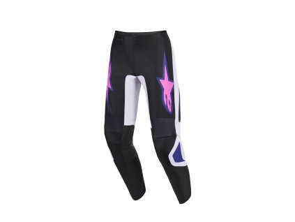 Motokrosové nohavice Alpinestars Fluid Grid – čierna/sivá/fialová