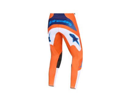 Motokrosové nohavice Alpinestars Fluid Grid – oranžová/modrá UCLA