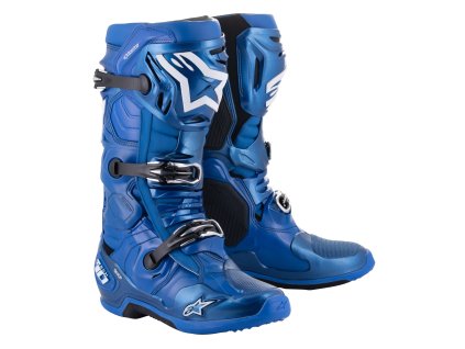 ALPINESTARS Motokrosové čižmy Tech 10 – modrá/čierna