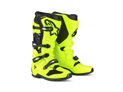 ALPINESTARS Motokrosové čižmy Tech 7 – žltá fluo/čierna