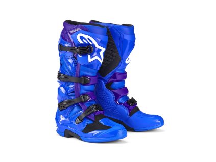 ALPINESTARS Motokrosové čižmy Tech 7 – modrá
