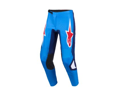 ALPINESTARS Motokrosové nohavice Fluid Grid – červená/modrá