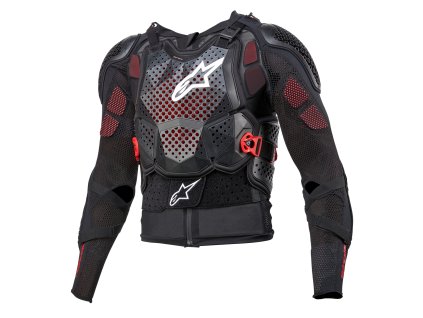 ALPINESTARS Chráničová košeľa Bionic Tech V3 – čierna/biela/červená