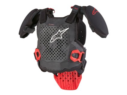 ALPINESTARS Detský chránič trupu A-5 S V2 Youth – čierna/biela/červená