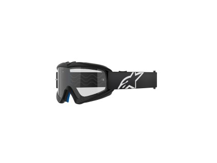 ALPINESTARS Detské motokrosové okuliare Vision Youth Corp – čierna, číre sklo