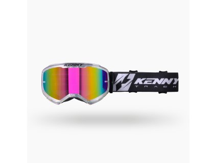 KENNY RACING GOGLE TRACK KOMBAT + ROZMIAR CLEAR SZYBKA LUSTRO IRIDIUM (Veľkosť CLEARSZYBKALUSTROIRIDIUM)