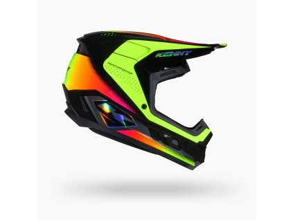 KENNY RACING KASK CROSS/ENDURO DZIECIĘCY/KID/JUNIOR PERFORMANCE GRAPHIC RACING NEON YELLOW ROZMIAR S (Veľkosť S)