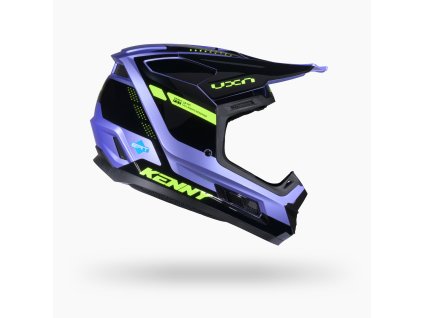 KENNY RACING KASK CROSS/ENDURO PERFORMANCE GRAPHIC SKY NIEBIESKI/ ŻÓŁTY FLUO ROZMIAR XS (Veľkosť XS)