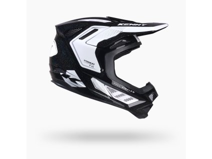 KENNY RACING KASK CROSS/ENDURO TITANIUM GRAPHIC CHAMELELON BLACK KOLOR CZARNY/BIAŁY ROZMIAR XS (Veľkosť XS)
