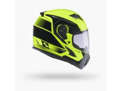 KENNY RACING KASK INTEGRALNY (FULL FACE) DZIECIĘCY/KID/JUNIOR TARGA NEON YELLOW ROZMIAR S (Veľkosť S)