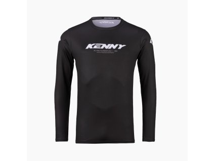 KENNY RACING KOSZULKA CROSS/ENDURO RAW BLACK KOLOR CZARNY ROZMIAR S (Veľkosť S)