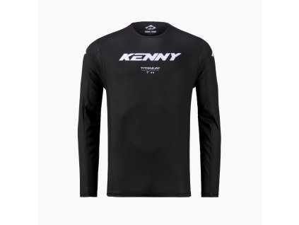 KENNY RACING KOSZULKA CROSS/ENDURO TITANIUM BLACK KOLOR CZARNY ROZMIAR S (Veľkosť S)