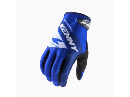 KENNY RACING RĘKAWICE CROSS/ENDURO BRAVE BLUE ROZMIAR 2 (Veľkosť 2)