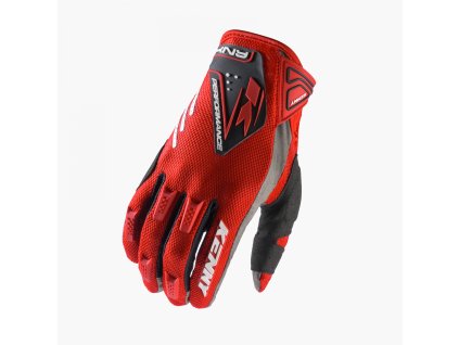 Kenny Performance Red Gloves Kid – vonkajšia strana