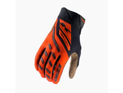 KENNY RACING RĘKAWICE CROSS/ENDURO TRACK ORANGE ROZMIAR XS (7) (Veľkosť XS)
