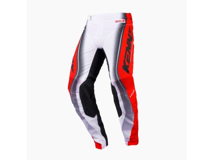 KENNY RACING SPODNIE CROSS/ENDURO PERFORMANCE SOLID RED KOLOR CZERWONY/BIAŁY ROZMIAR XS (28) (Veľkosť XS)