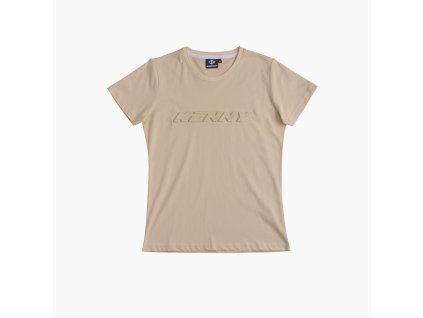 KENNY RACING T-SHIRT/KOSZULKA Z KRÓTKIM RĘKAWEM DAMSKA SAFARI SAND ROZMIAR S (Veľkosť S)