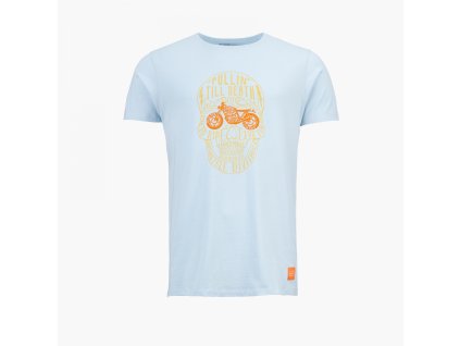Pull In Motor Blue – tričko – predná strana