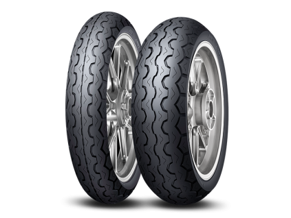 DUNLOP 650721/24 – modelová rodina, predné/zadné vyhotovenie – katalógové vyobrazenie; konkrétny rozmer a DOT nie sú fotografiou potvrdené