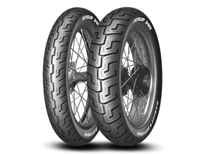 DUNLOP 657526/22 – modelová rodina, predné/zadné vyhotovenie – katalógové vyobrazenie; konkrétny rozmer a DOT nie sú fotografiou potvrdené