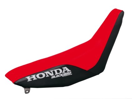 BLACKBIRD Poťah sedla Honda XR 250/400 '96-'04 Logo Honda, červený/čierny
