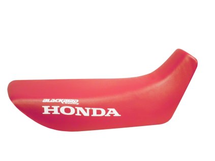 BLACKBIRD Poťah sedla Honda NX 650 Dominator Traditional červený Logo Honda