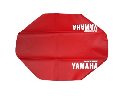 BLACKBIRD Poťah sedla Yamaha TT 600 '83-'92, XT 600 '84-'87, XT 600Z Tenere '85-'90 Traditional Logo Yamaha červený