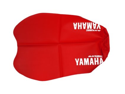 BLACKBIRD Poťah sedla Yamaha XT 600 '87-'90 Traditional Logo Yamaha červený